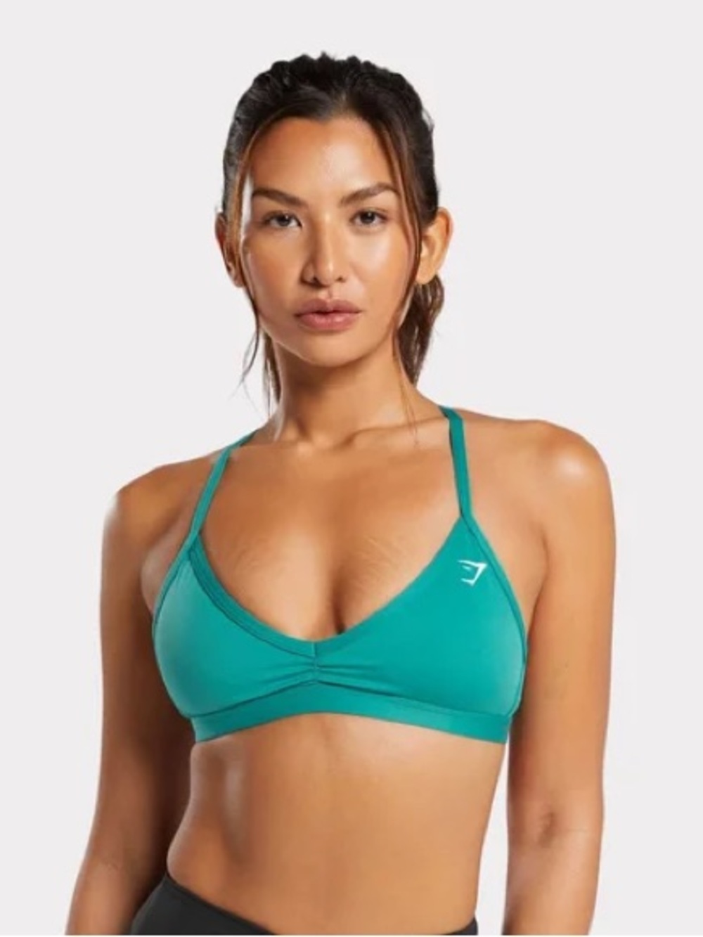 Gymshark Teal Minimal Sports Bra